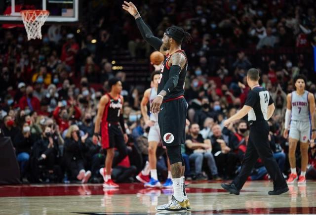 高清直播-只要回家就赢球！开拓者一数据成赛季最特殊球队