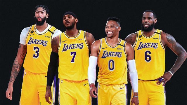 体育赛事-NBA新赛季故事线：湖人篮网争雄 两大明星是去是留