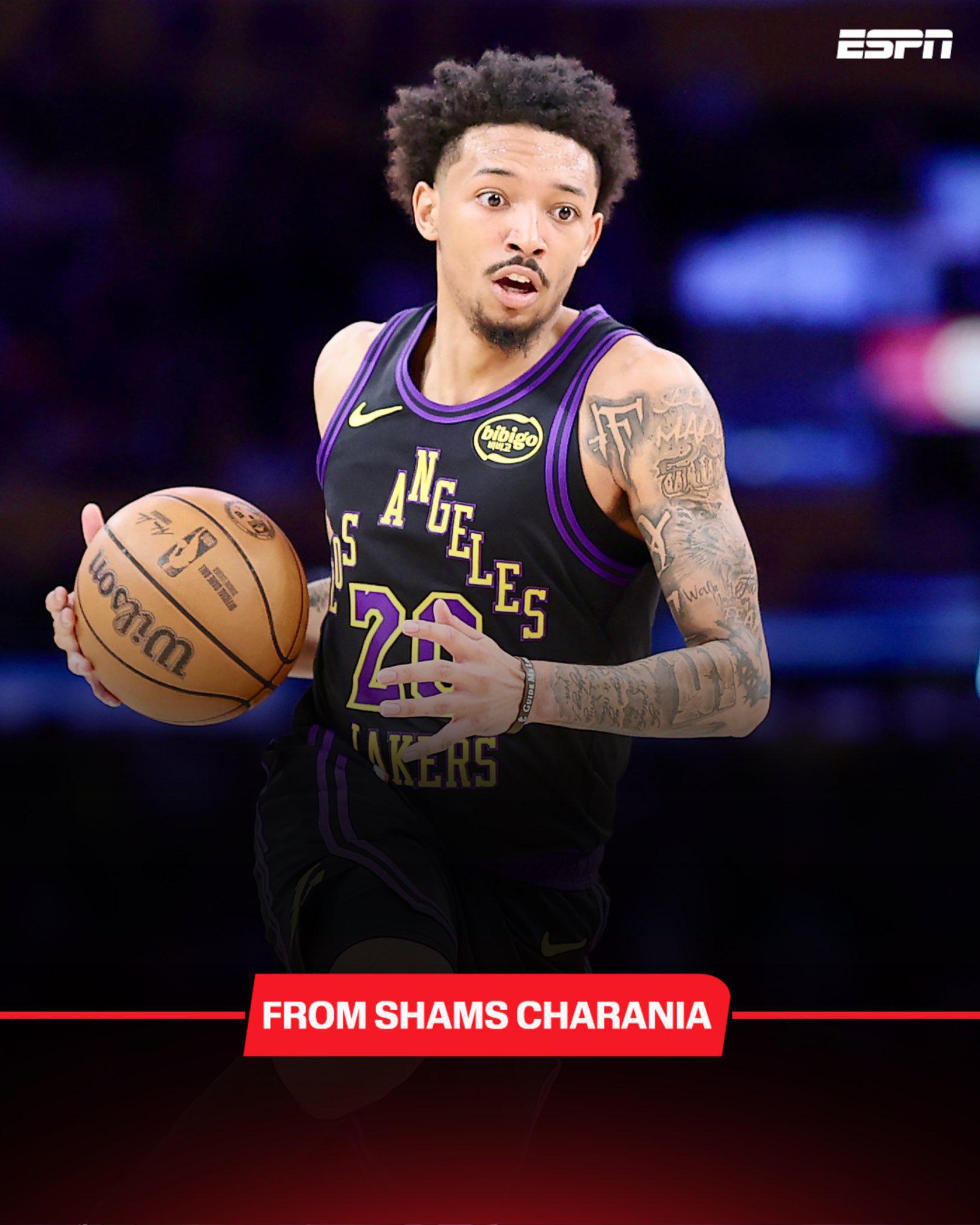 NBA直播-湖人紧急签人:双向合同后卫顶上,2年合约背后藏着伤病危机